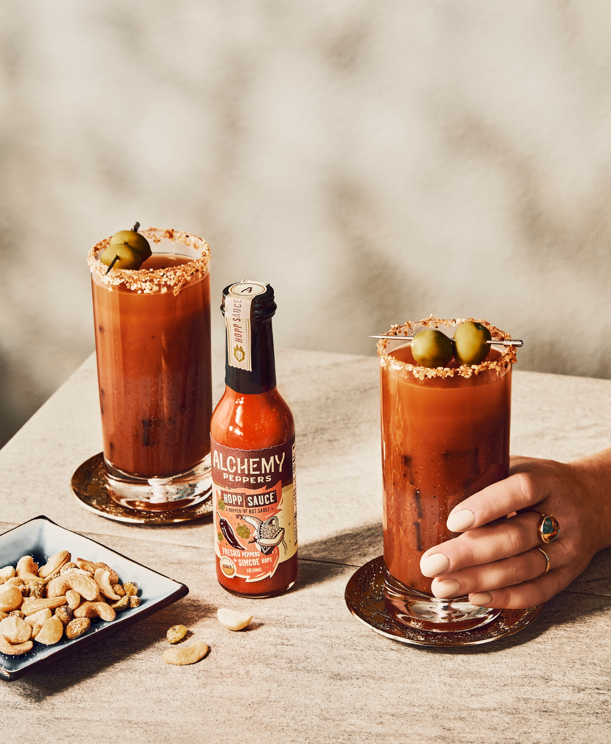 Spicy Hopp Sauce Michelada