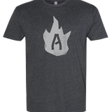 T-Shirt with Flame Logo