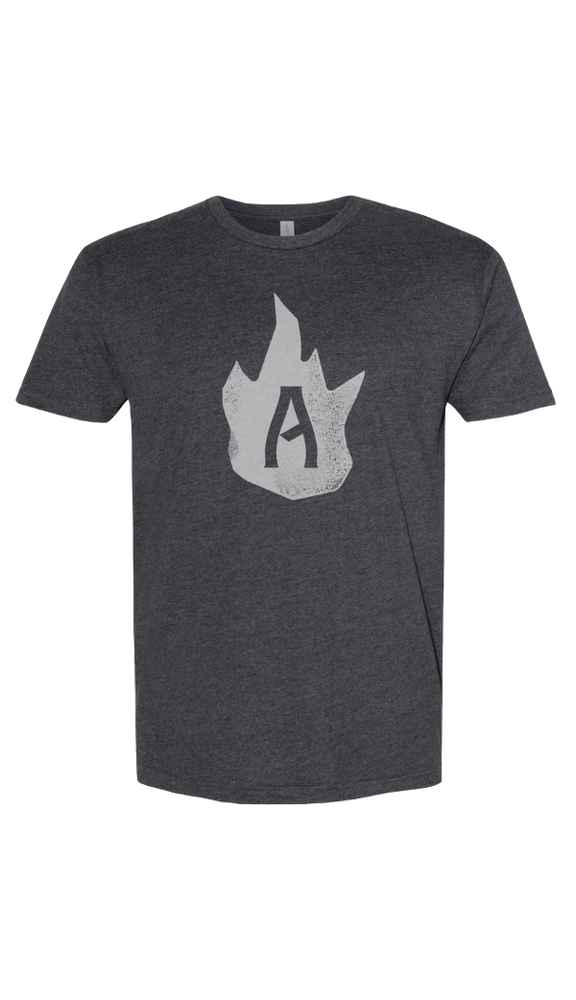 T-Shirt with Flame Logo